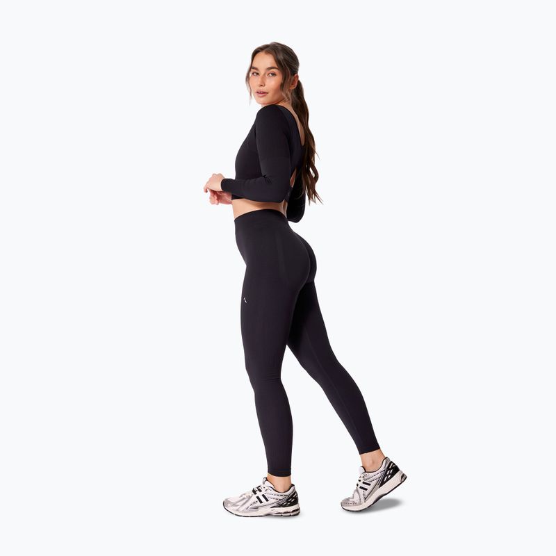 Dámsky tréningový longsleeve Carpatree Eris Seamless orchid black 5
