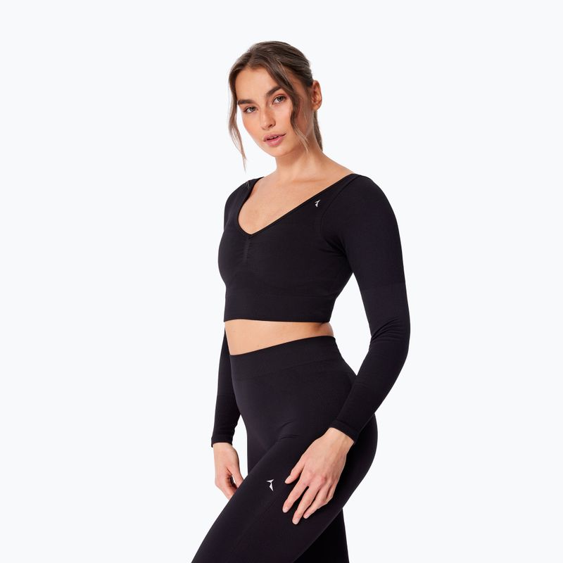 Dámsky tréningový longsleeve Carpatree Eris Seamless orchid black 6