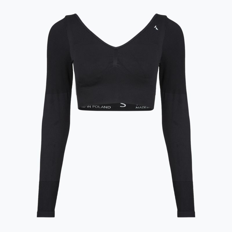 Dámsky tréningový longsleeve Carpatree Eris Seamless orchid black