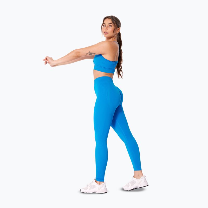 Dámske tréningové legíny Carpatree Eris Seamless electric blue 5