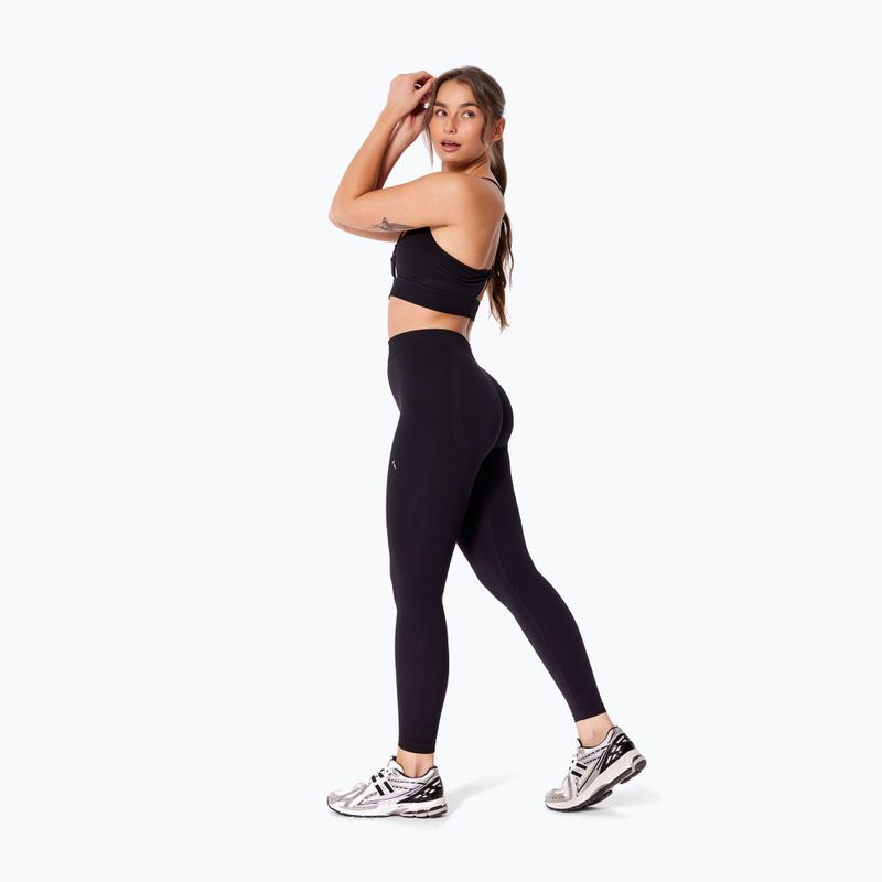 Dámske tréningové legíny Carpatree Eris Seamless black/orchid 5