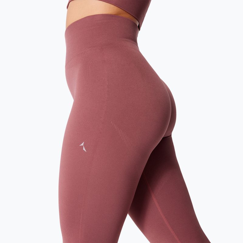 Dámske tréningové legíny Carpatree Dopamine Buzz Seamless rose/brown 5