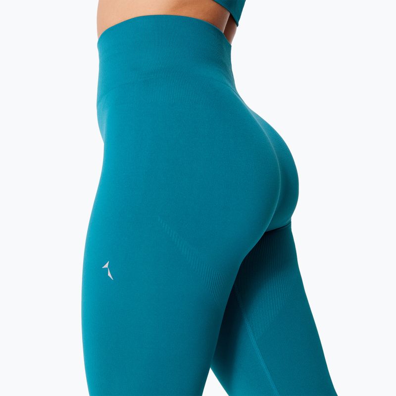 Dámske tréningové legíny Carpatree Dopamine Buzz Seamless petrol green 8