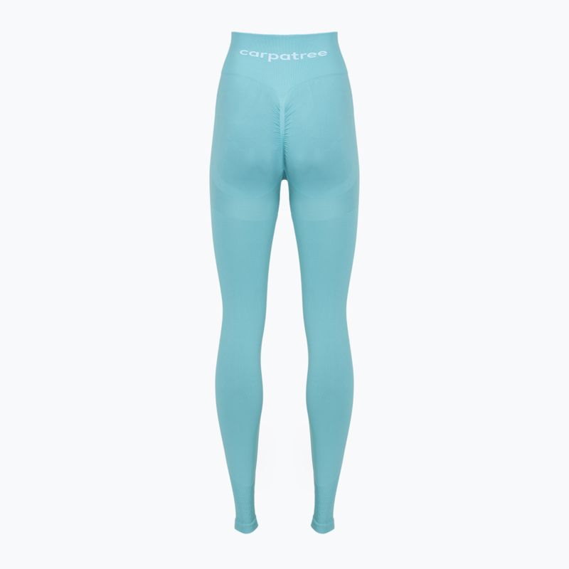Dámske tréningové legíny Carpatree Allure Seamless milky blue 8