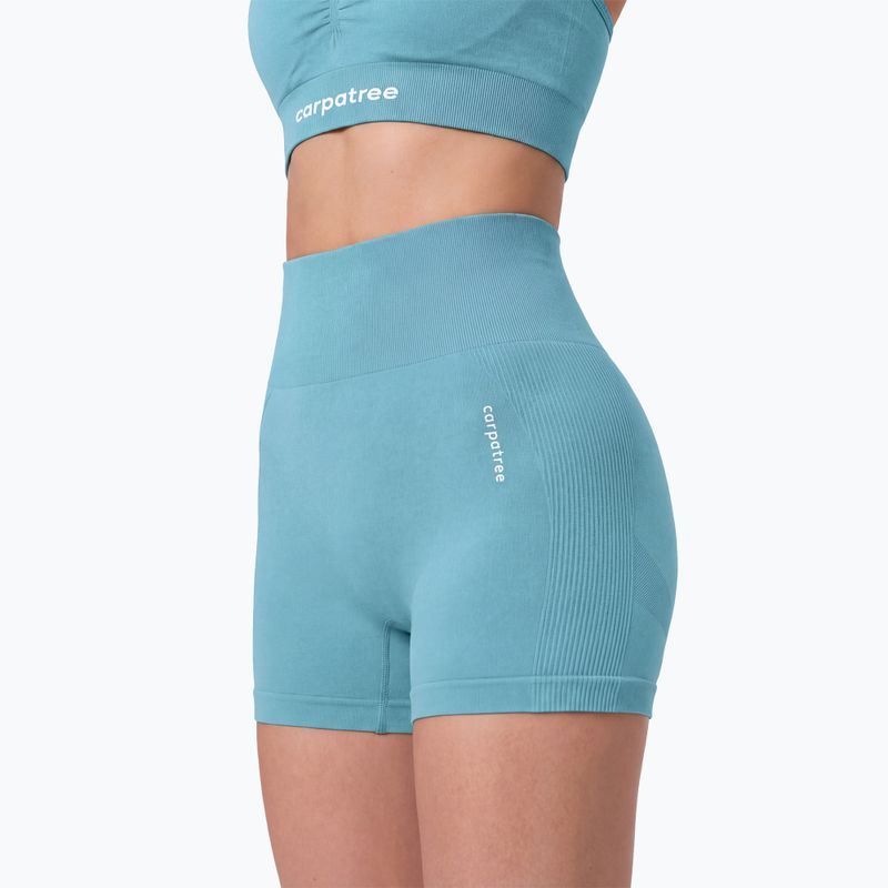 Dámske tréningové šortky Carpatree Allure Seamless milky blue 2