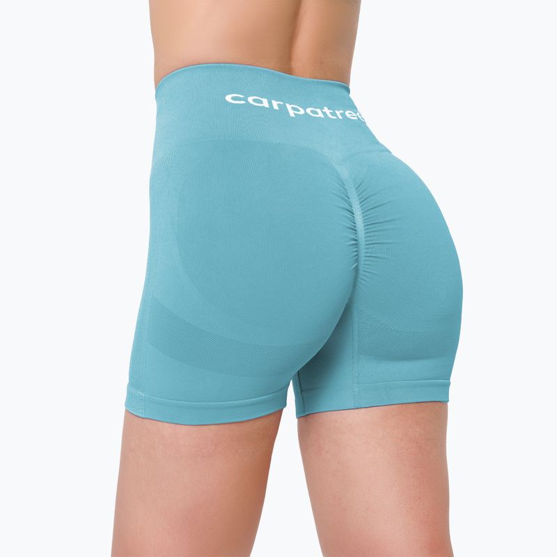 Dámske tréningové šortky Carpatree Allure Seamless milky blue 3
