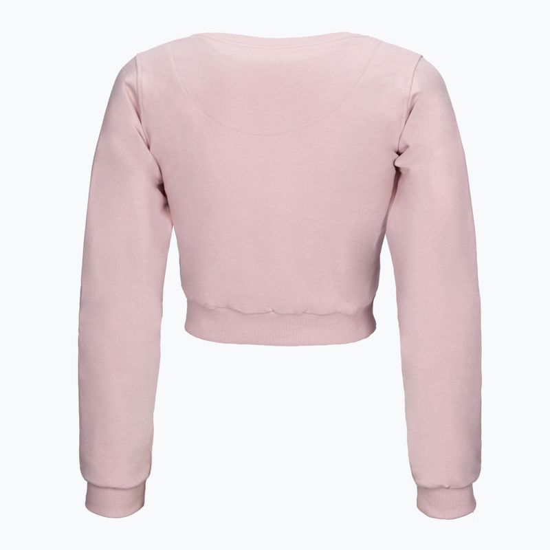 Moonhola mikina na jogu MOONDUST Crop Top pink 211 2