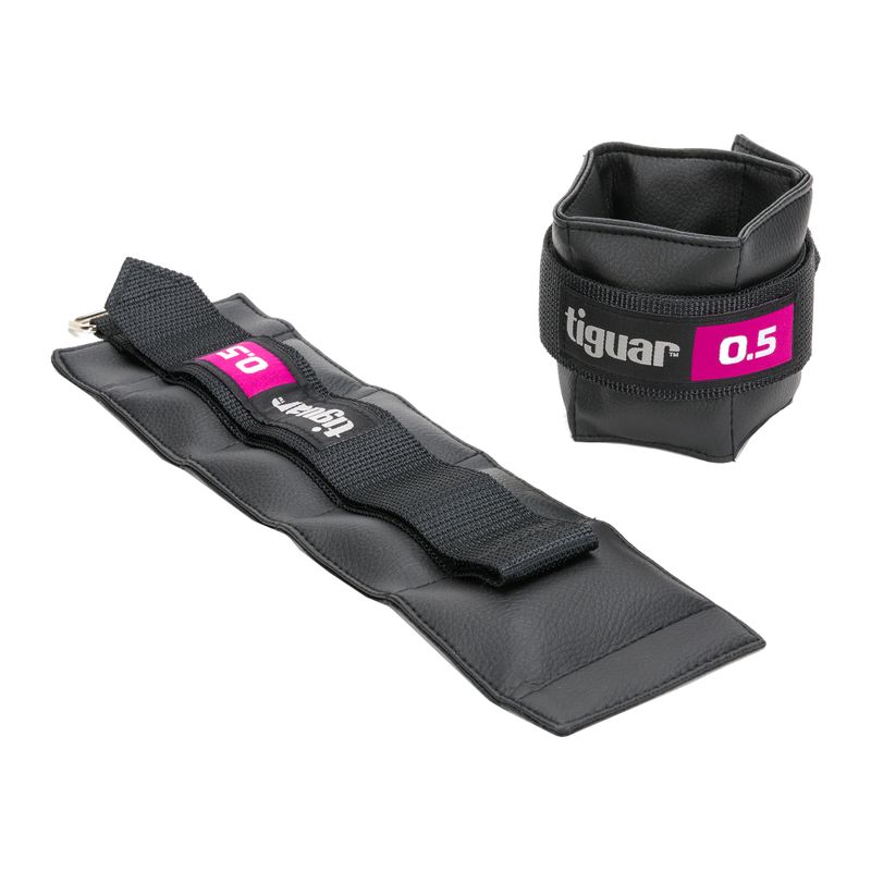 Záťaž na členky 0,5 kg tiguar 960141 čierna TI-OB00005