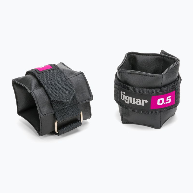Záťaž na členky 0,5 kg tiguar 960141 čierna TI-OB00005 2