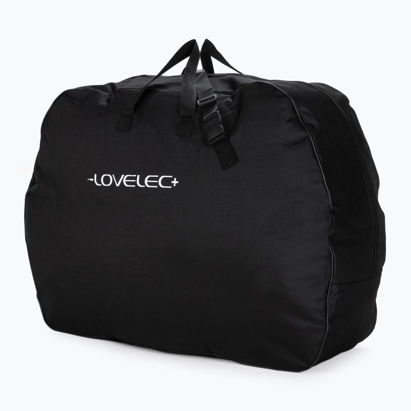 LOVELEC kryt na skladací elektrický bicykel čierny/červený B300388 3