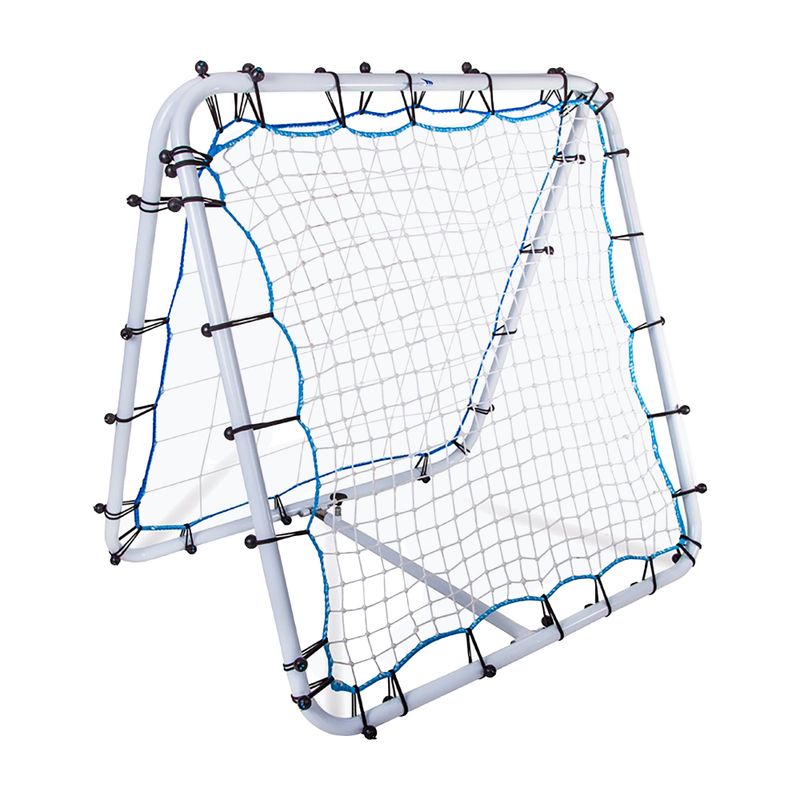 Odrážadlo dvojité Yakimasport 110 x 110 cm biele 100189