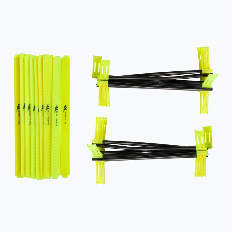 Yakimasport zvýšený koordinačný rebrík 100270 žlto-čierny 4