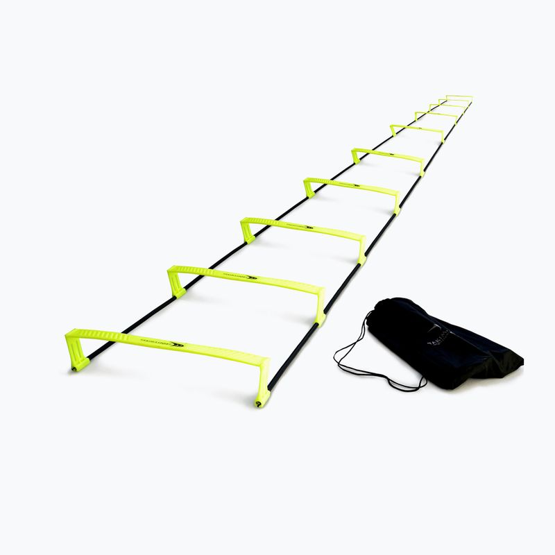 Yakimasport zvýšený koordinačný rebrík 100270 žlto-čierny 5