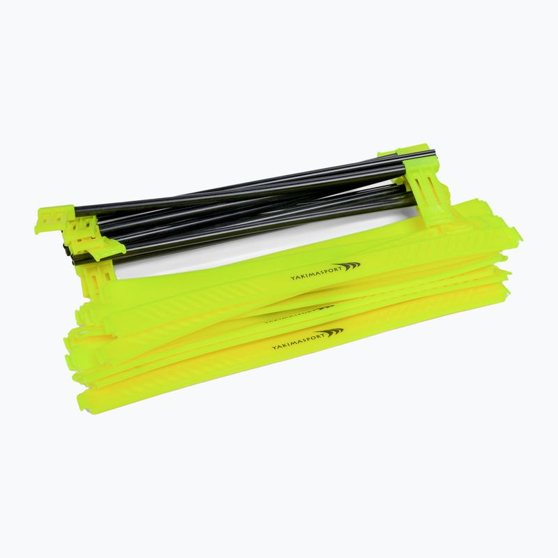 Yakimasport zvýšený koordinačný rebrík 454 cm žltý 100271 2