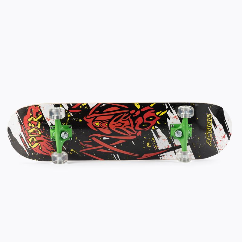 Mechanics klasický skateboard SPIDER 31 červený Pro-SP31