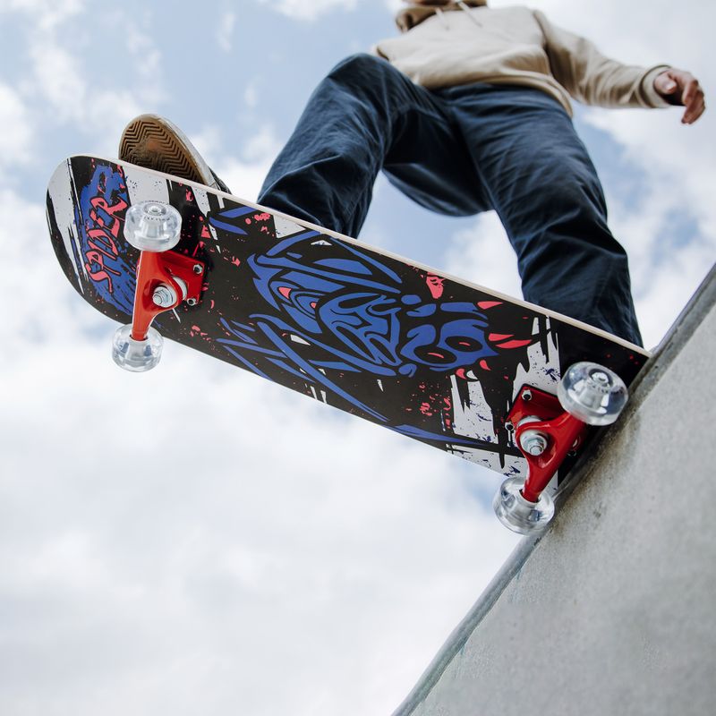Mechanics profesionálny klasický skateboard SPIDER 31 modrý Pro-SP31 11