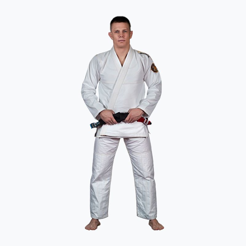 GI pre brazílske jiu-jitsu pánsky Ground Game Champion 2.0 white GICHNEWWHIA1