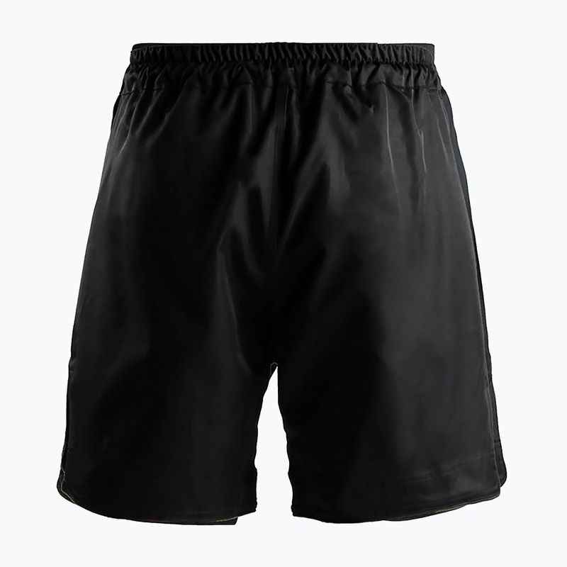 Pánske šortky Ground Game MMA Athletic Gold black MMASHOATHGOLD 3
