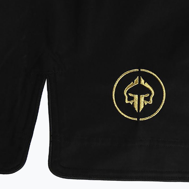 Pánske šortky Ground Game MMA Athletic Gold black MMASHOATHGOLD 6