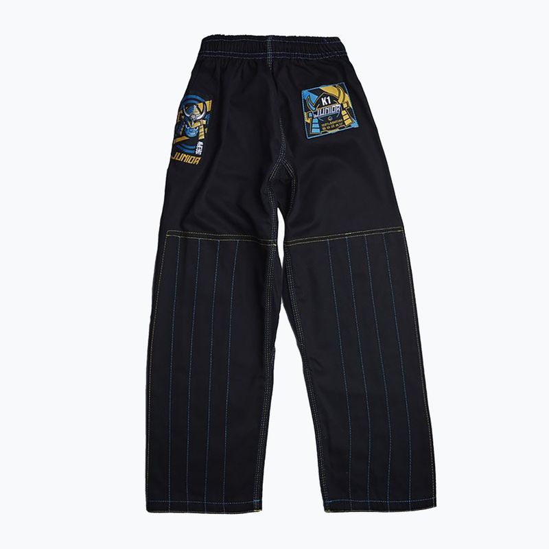 GI do BJJ pre deti Ground Game Junior 3. čierne GIJUN3BLA 2