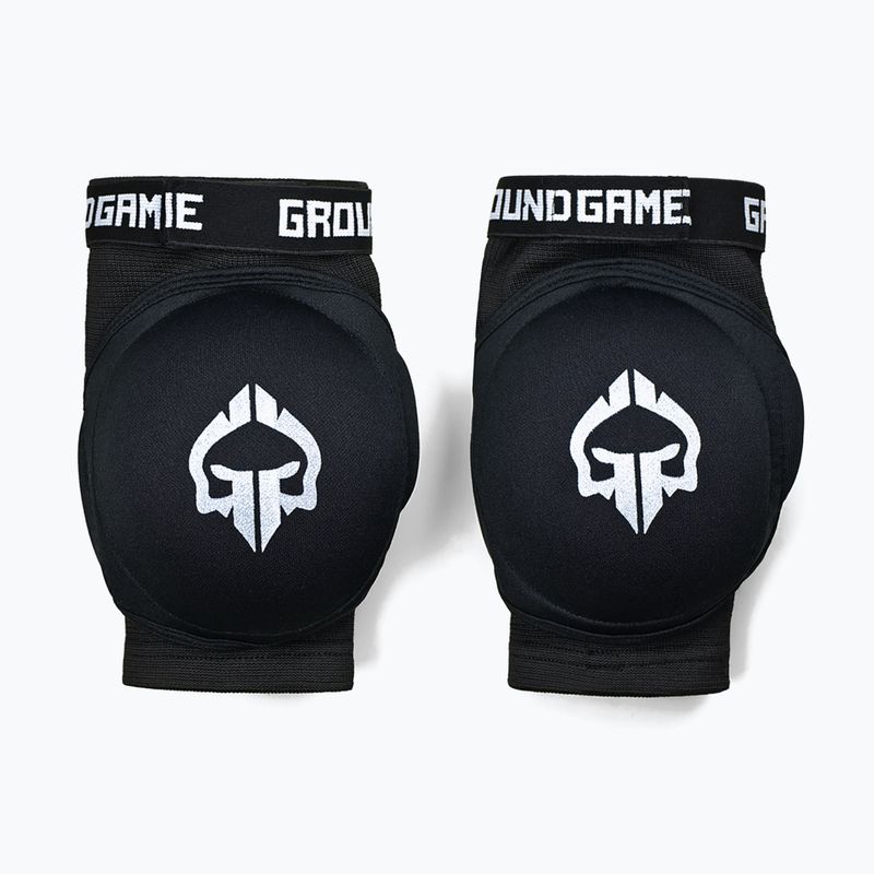 Chrániče lakťov Ground Game Knockout 2.0 čierne