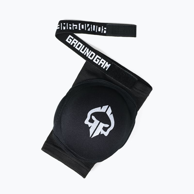 Chrániče lakťov Ground Game Knockout 2.0 čierne 2