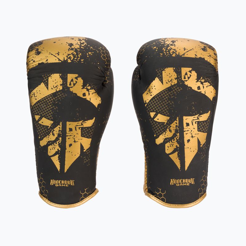 Boxerské rukavice GroundGame Cage Gold BOXGLOCGOLD10