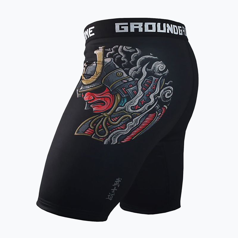 Ground Game Vale Tudo Bushido 3.0 pánske tréningové šortky black/multicolour 4