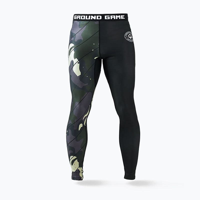 Pánske legíny Ground Game Moro 3.0 black