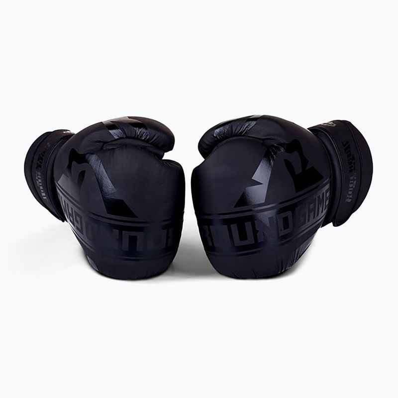 Boxerské rukavice GroundGame Stripe black 21BOXGLOSTRBL10 2