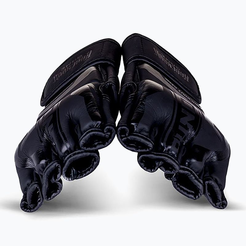 MMA rukavice Ground Game Stripe Black Black 3