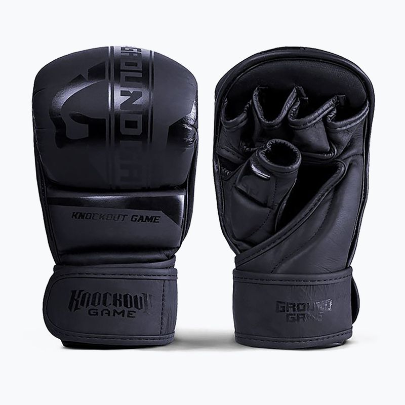 Ground Game MMA Sparring Rukavice MMA Stripe Black 21MMASPARGLOSTRBL 7