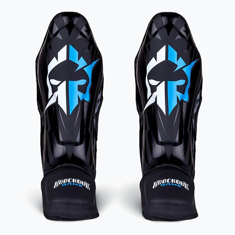 Chrániče holennej kosti Ground Game Logo 2.0 čierne 21SHINGUARLOG2S 2