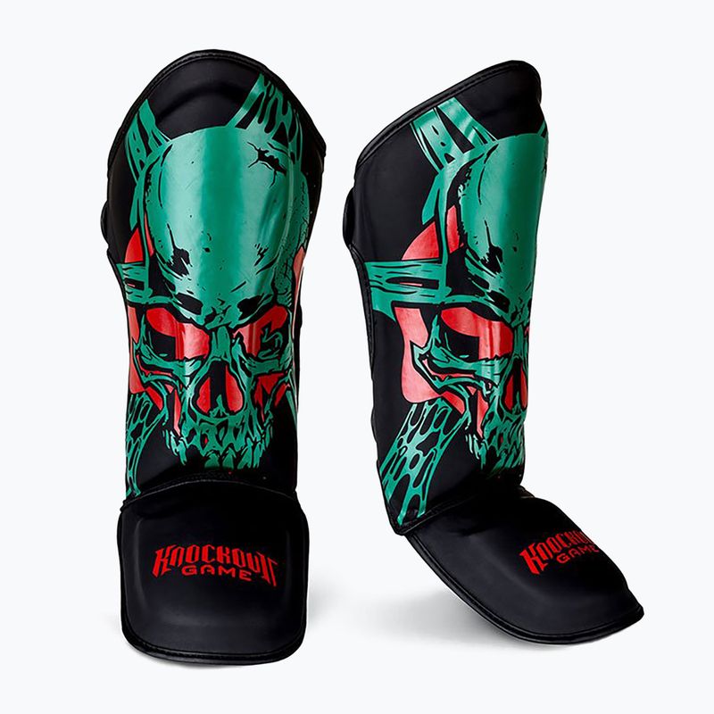 Ground Game Toxic zelené chrániče holennej kosti 21SHINGUARTOXS