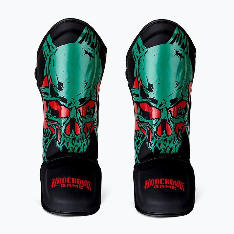 Ground Game Toxic zelené chrániče holennej kosti 21SHINGUARTOXS 3