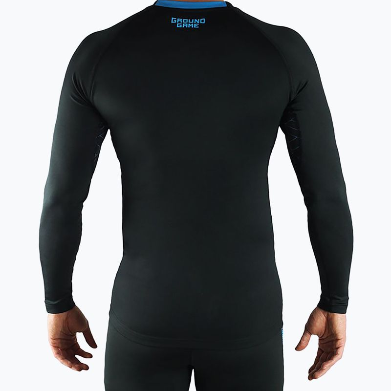 Pánsky chránič Ground Game Athletic 3.0 Rashguard black RASHATH3LS 3