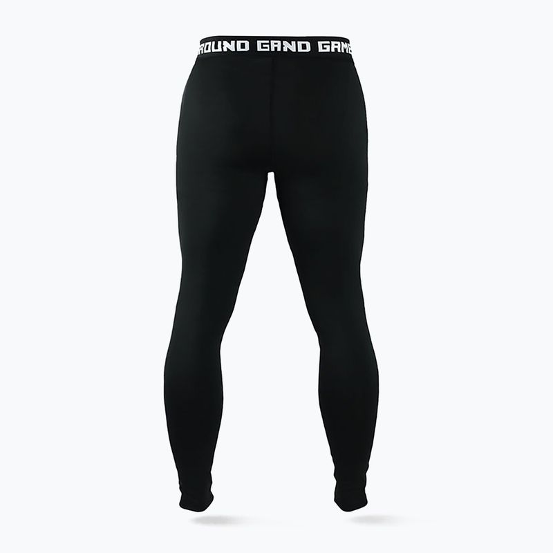 Pánske legíny Ground Game Athletic 3.0 black 3