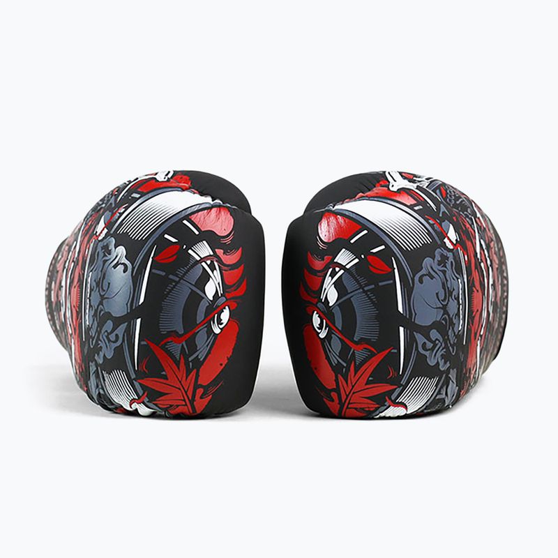 Boxerské rukavice Ground Game "Samurai" čierne 21BOXGLOSAM10 5
