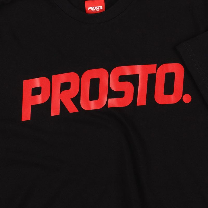 PROSTO Classic XXII pánske tričko čierne KL222MTEE173 3