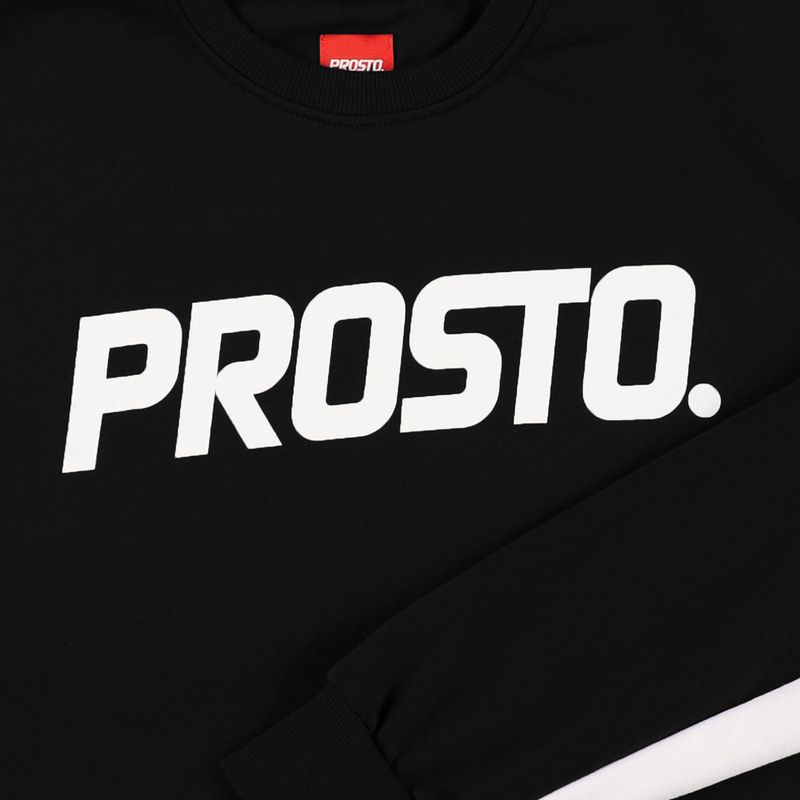 Pánska mikina PROSTO Classic XXII čierna KL222MSWE131 3