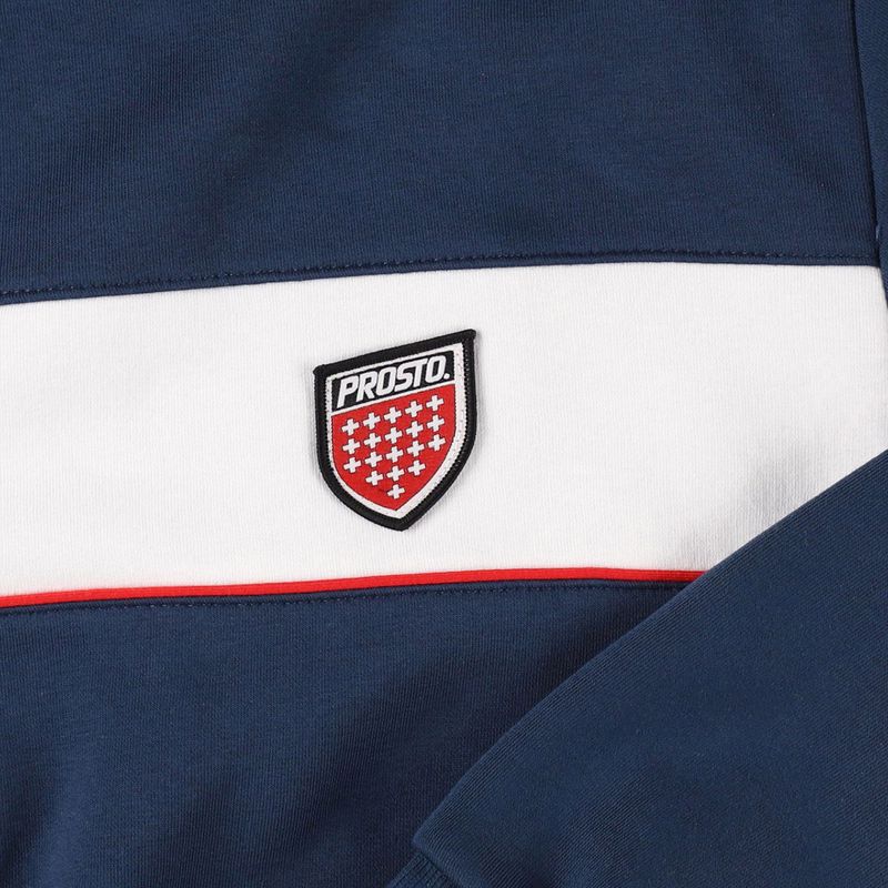 Pánska mikina PROSTO Ledro tmavomodrá KL222MSWE172 3