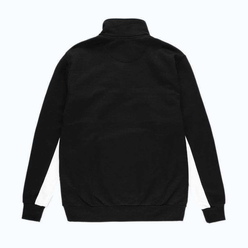 Pánska mikina PROSTO Half Zip Sweatshirt čierna KL222MSWE1132 2
