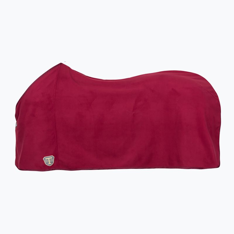 Koňská fleecová bunda TORPOL bordová 32501-XX-ST-304