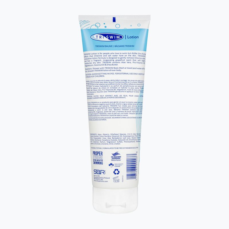 Súprava kozmetiky na telo TRISWIM chlorine removing gel 250 ml apricot/mango + balm 251 ml grapefruit 6