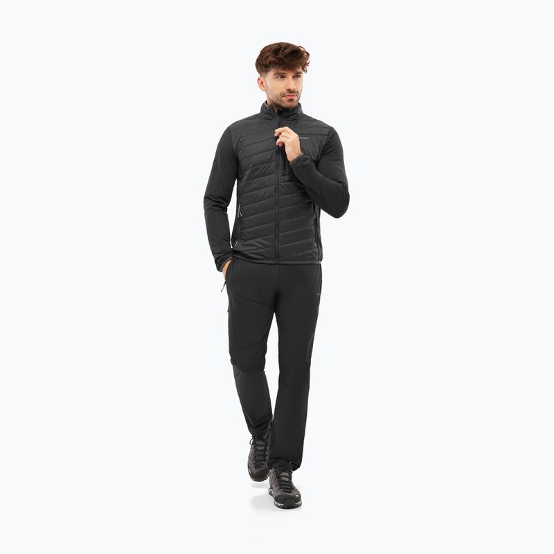 Pánska hybridná bunda Viking Zemu black 2