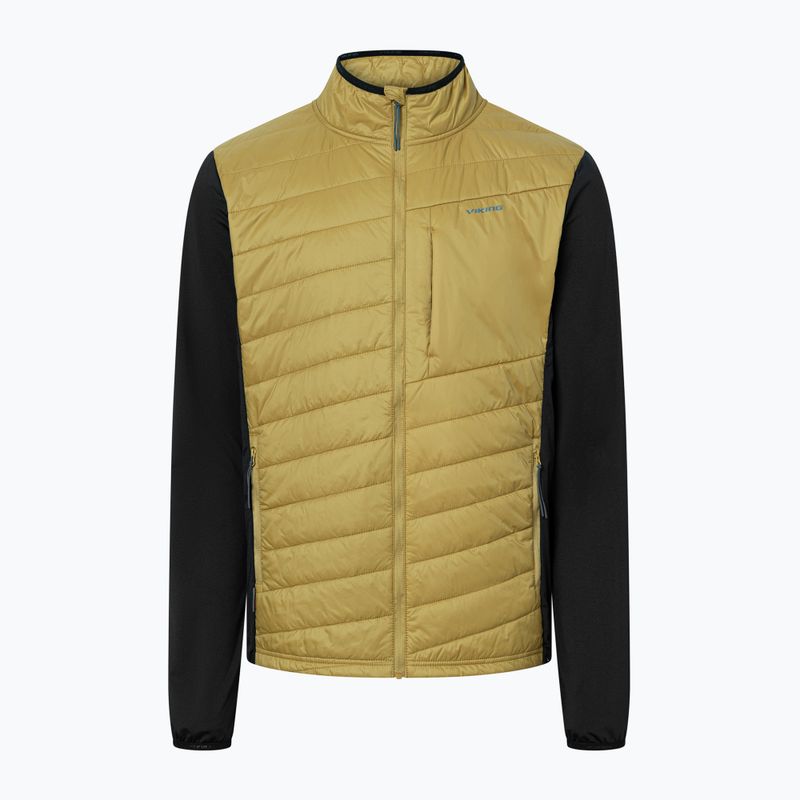 Pánska hybridná bunda Viking Zemu black/brown 7