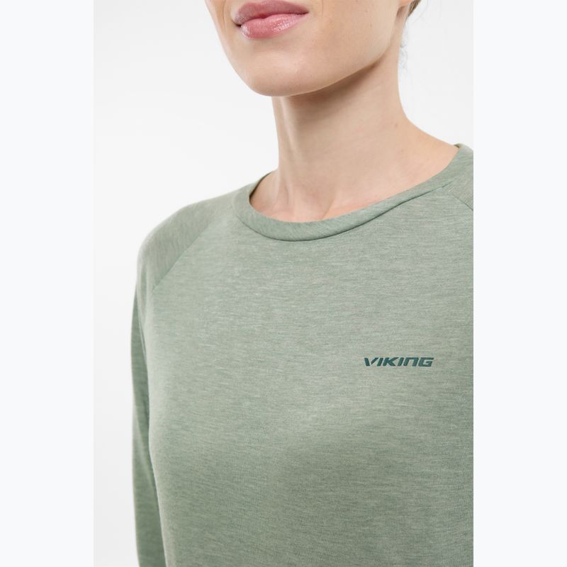 Dámske termo tričko longsleeve Viking Andali green 4