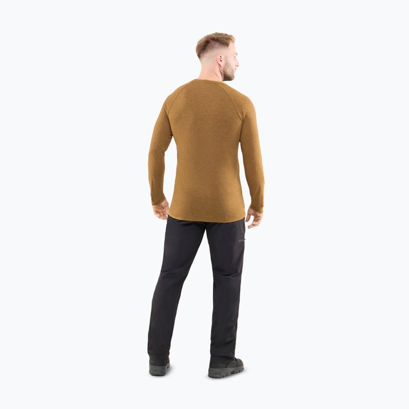 Pánske termo tričko longsleeve Viking Andali brown 3