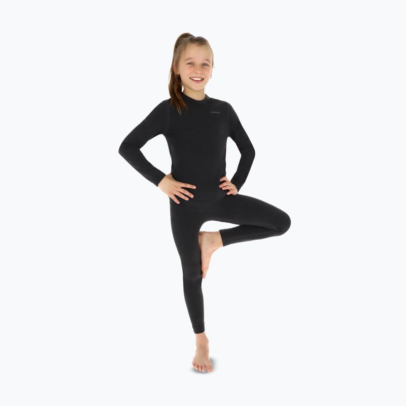 Súprava termobielizne pre deti Viking Flam Base Layer grey 3