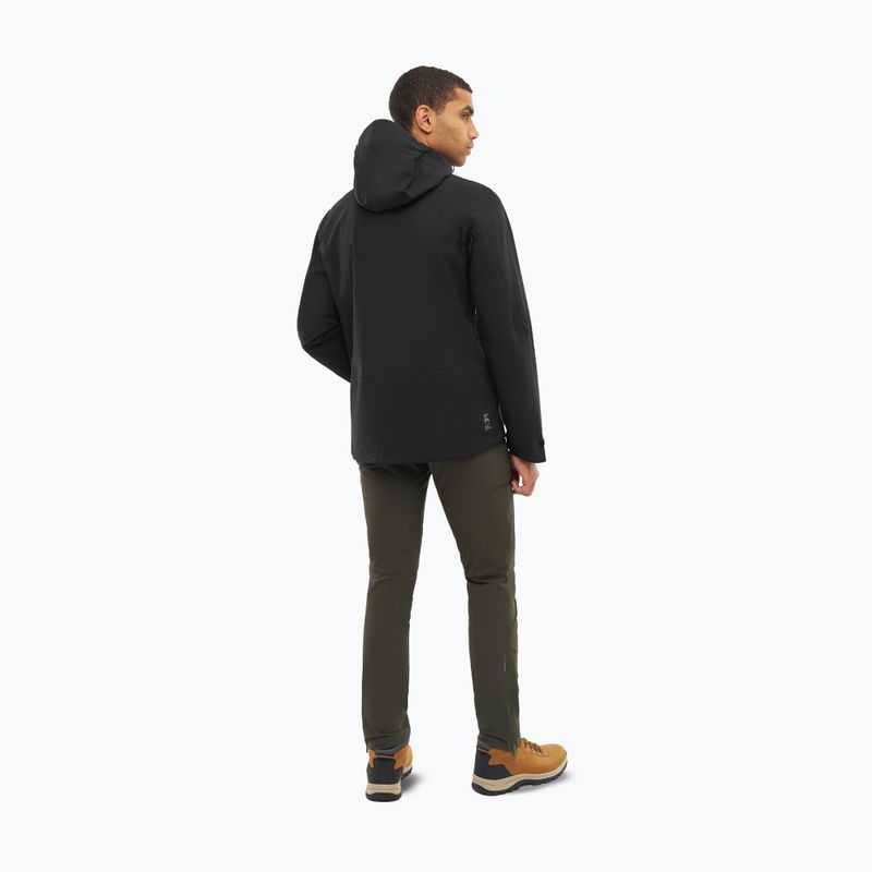 Pánska nepremokavá bunda Viking Trek Pro 2.5 black 3